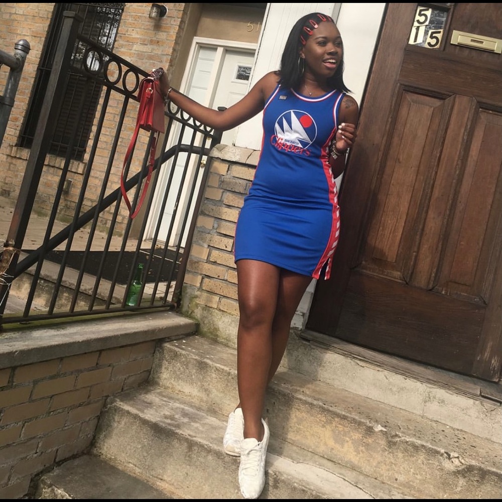 NBA Clippers Jersey Dress - M
